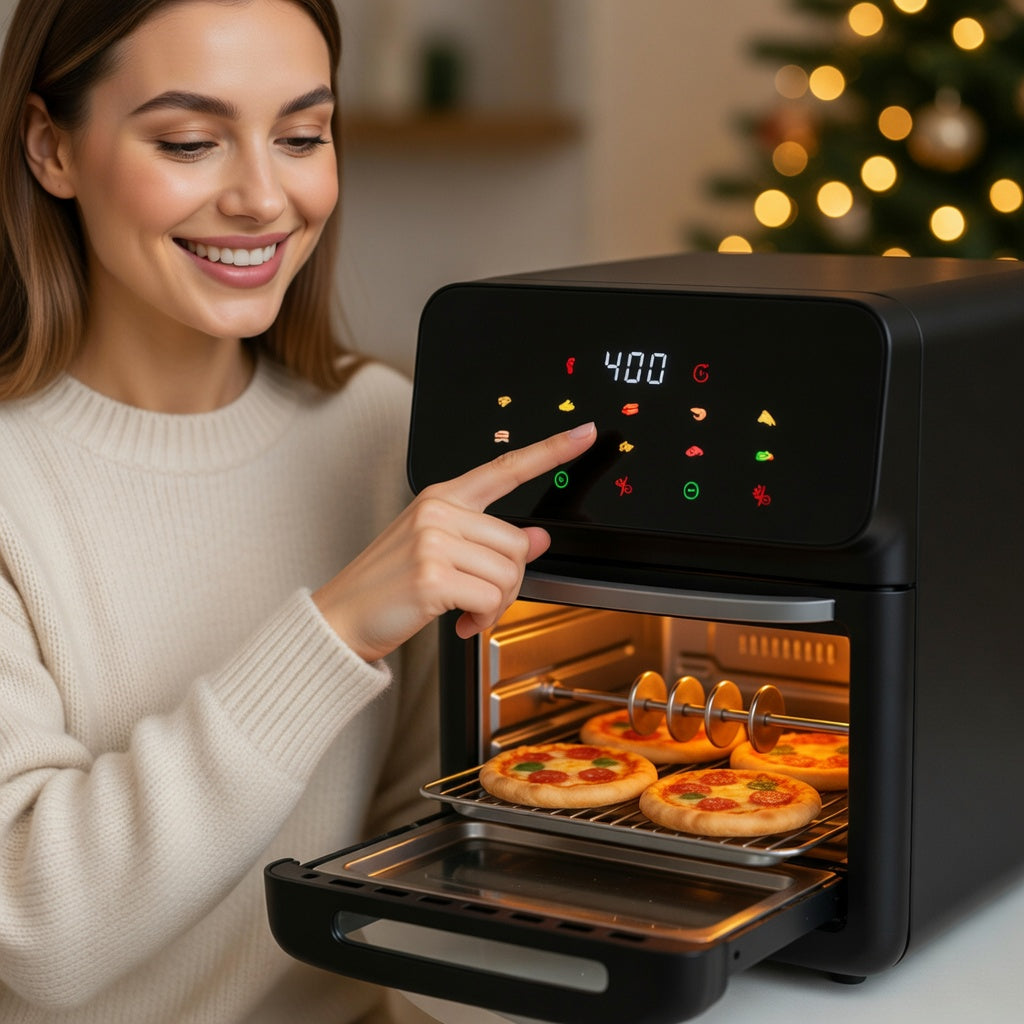 Touchscreen control simplifies cooking